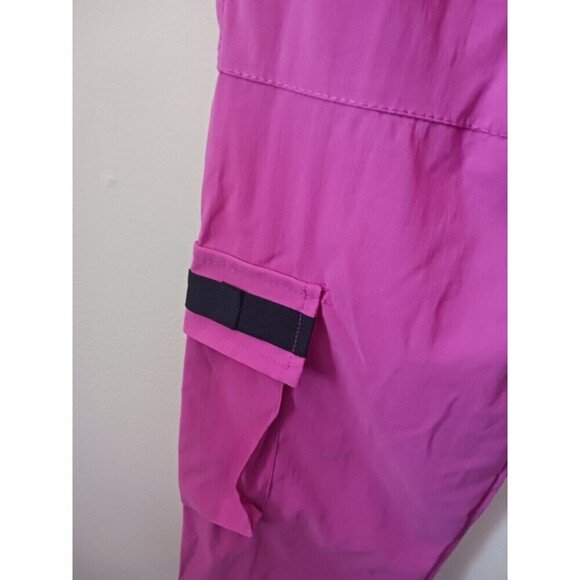 Decibel Buckle Strap Cargo Pants Streetwear Pockets Pink 2XL - Picture 8 of 10